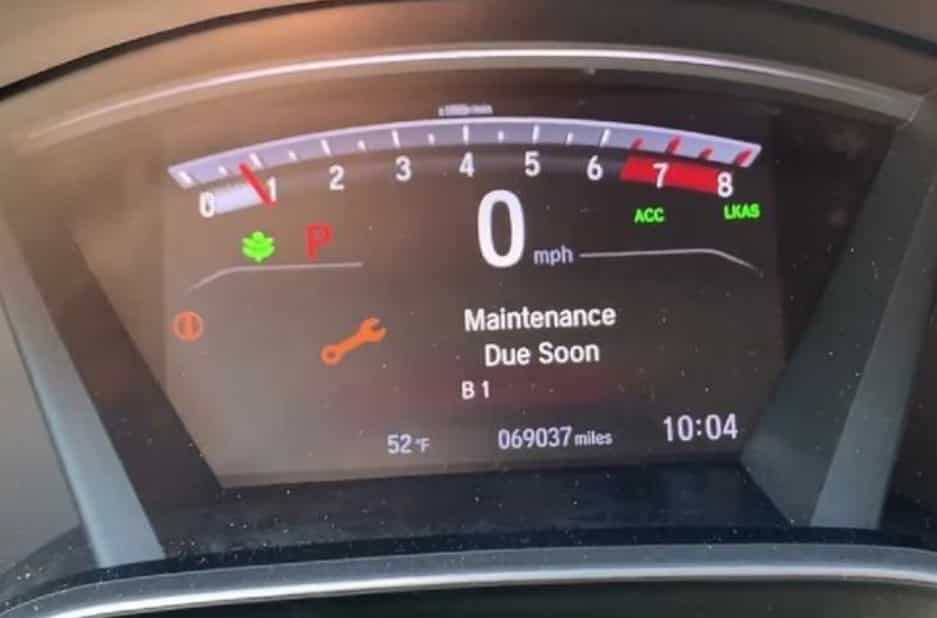 Honda Civic B1 Service