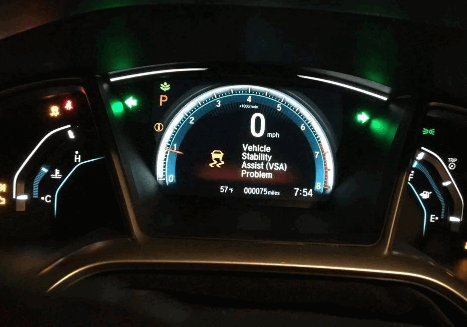 Honda Civic Check VSA System