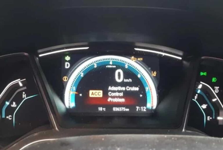 Honda Civic Cruise Control Not Working
