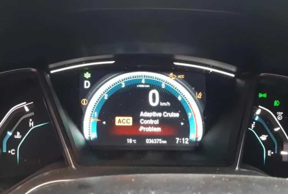 Honda Civic Cruise Control Not Working