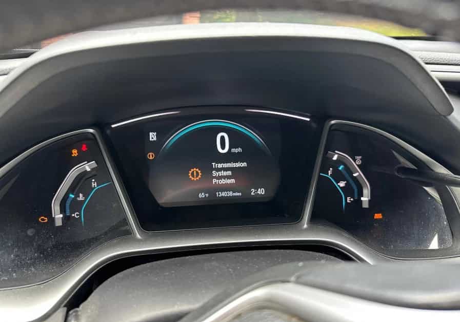 Honda Civic Drive Light Flashing