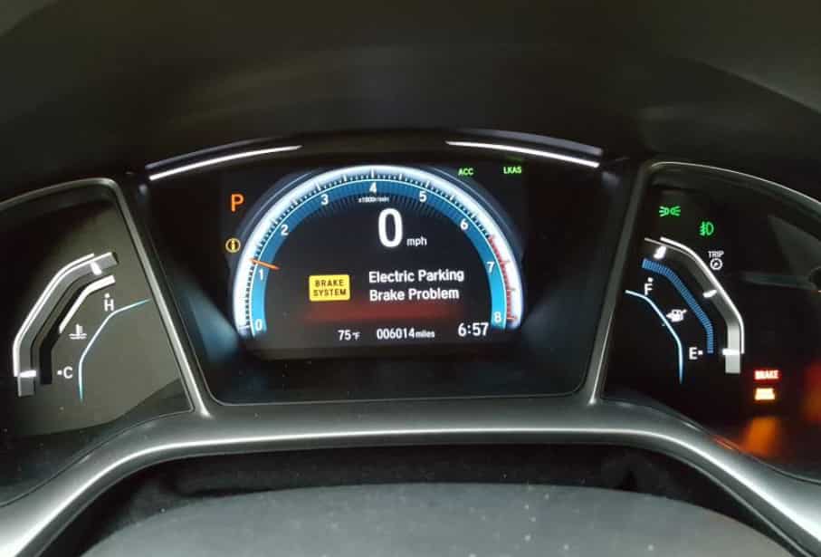 Honda Civic Electric Parking Brake Problem