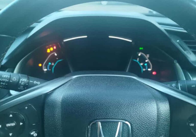 Honda Civic Mileage Display Not Showing