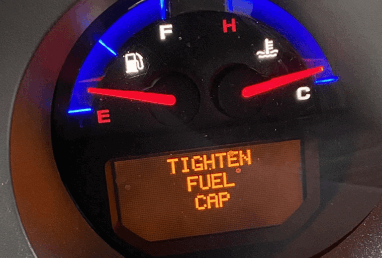 Honda Civic Tighten Fuel Cap Message