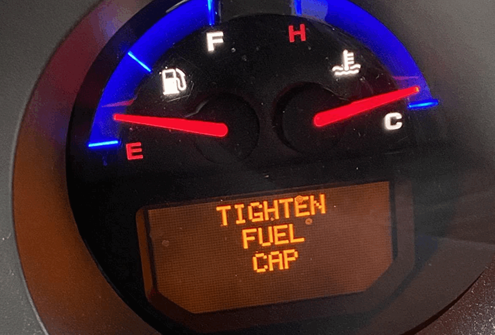 Honda Civic Tighten Fuel Cap Message