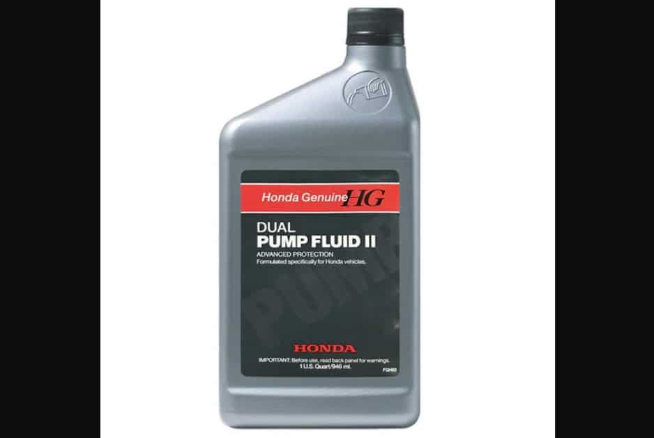 Honda Dual Pump Fluid II Equivalent