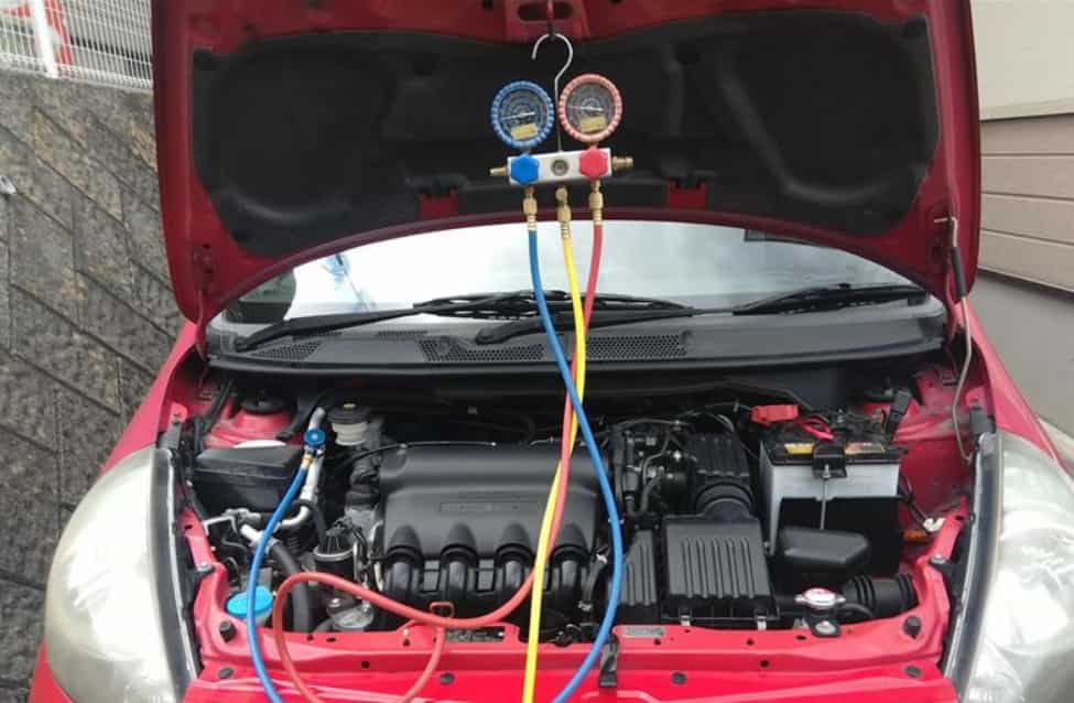 Honda Fit AC Recharge