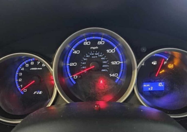 Honda Fit Oil Light Reset