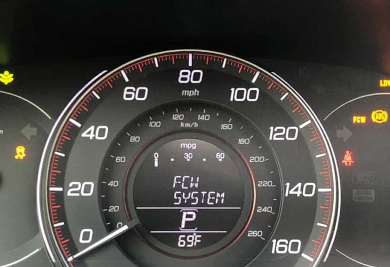 Honda Odyssey FCW System Failed