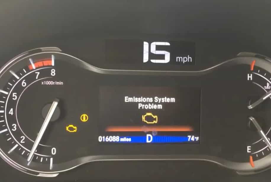Honda Pilot Check Emission System