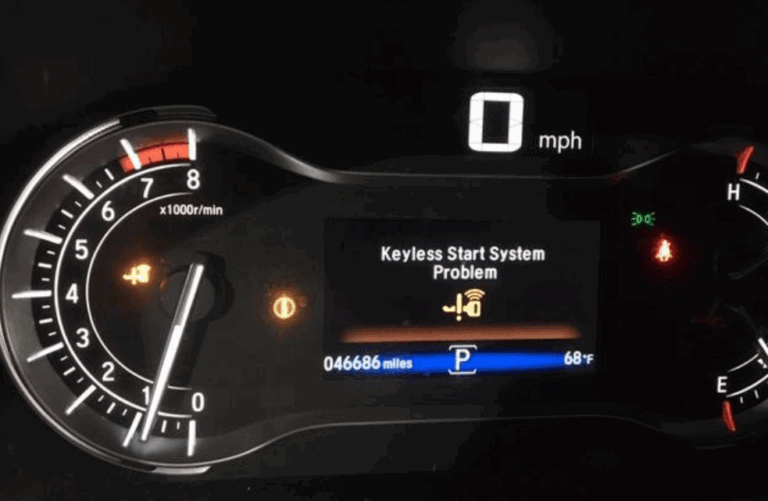 Honda Pilot Keyless Start System Problem