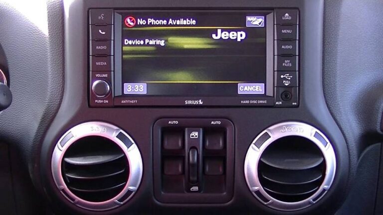 How to Connect Phone to Jeep Uconnect