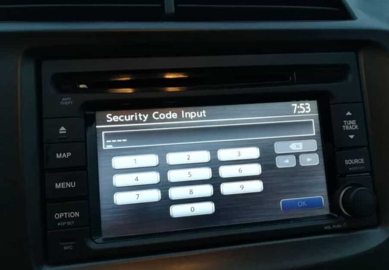 How to Enter Code on Honda Radio
