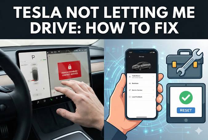 How to Fix a Tesla Not Letting You Drive