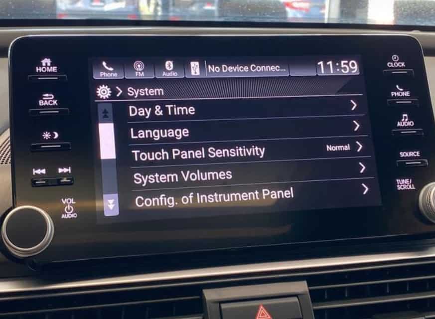 How to Reset Honda CRV Infotainment System