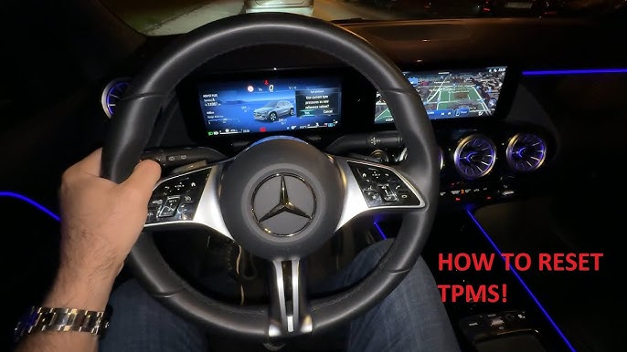 How to Reset Mercedes Tire Pressure Monitoring System