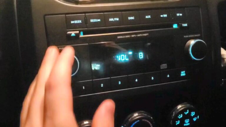 Jeep Patriot Radio Not Working