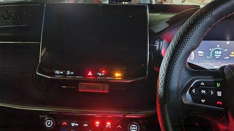 Jeep Screen Not Working