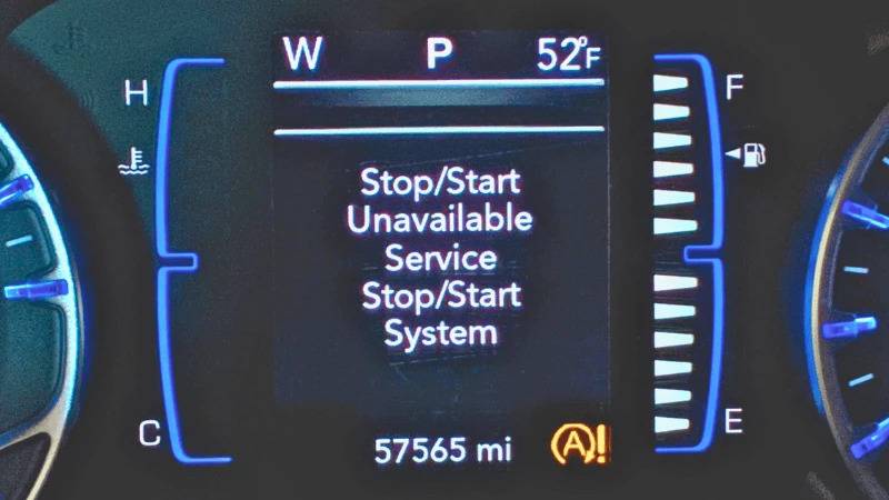 Jeep Stop_Start Unavailable