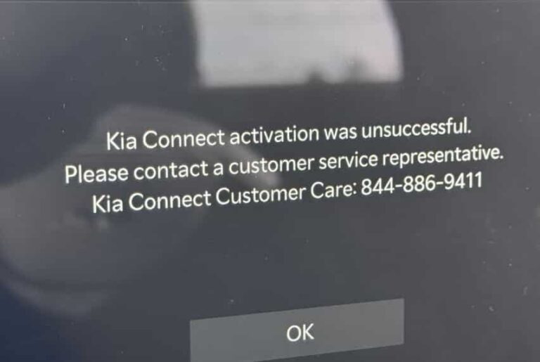 Kia Connect Not Working