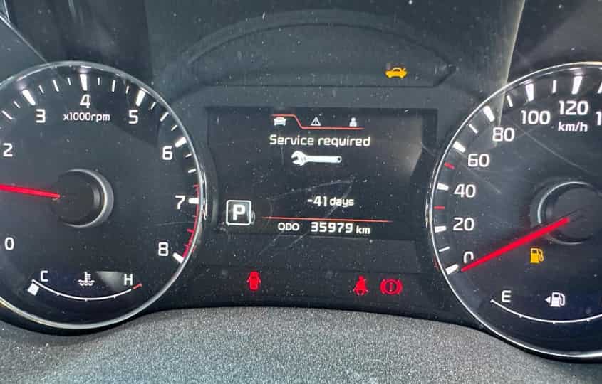 Kia Service Required Message