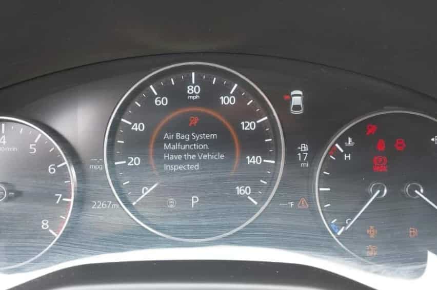 Mazda Airbag Light Flashing