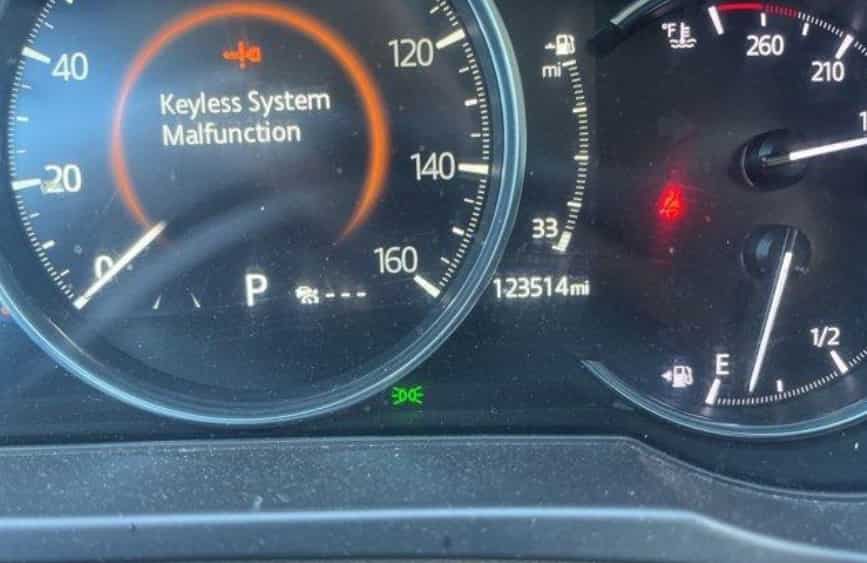 Mazda CX-5 Keyless System Malfunction