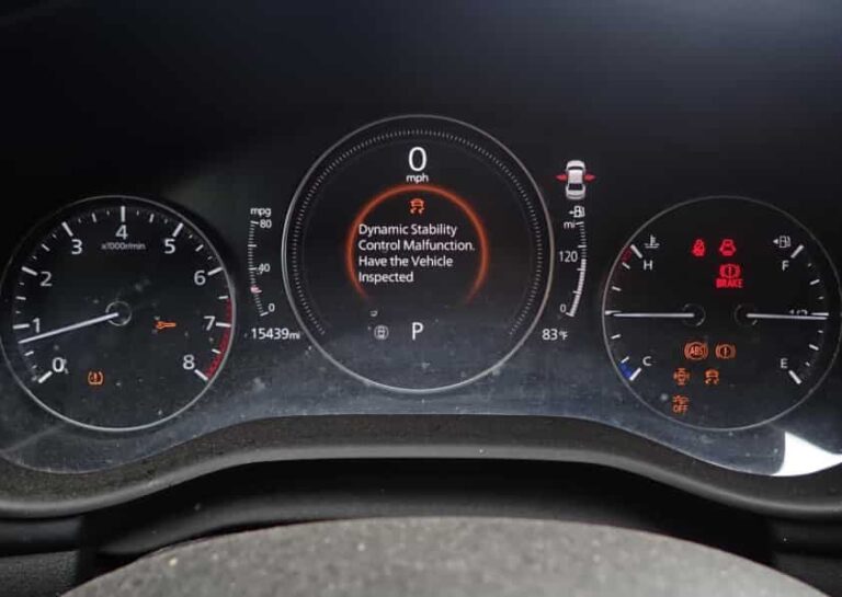 Mazda DSC Malfunction
