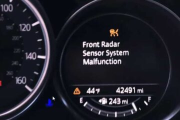 Mazda Front Radar Sensor System Malfunction Causes & Fixes