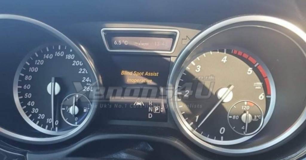 Mercedes Benz Blind Spot Assist Inoperative