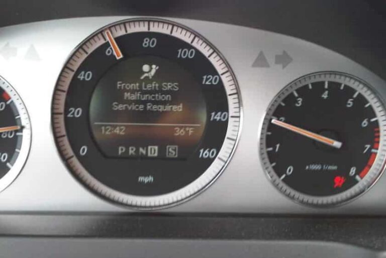 Mercedes-Benz Front Left SRS Malfunction