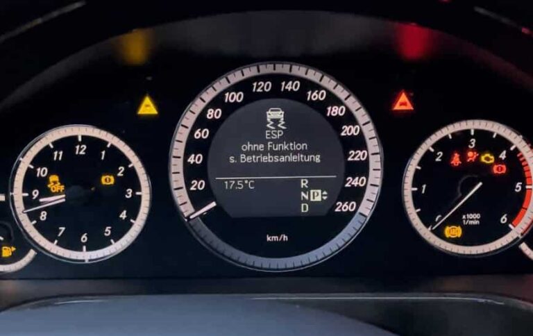 Mercedes ESP Unavailable