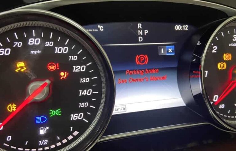 Mercedes Electronic Parking Brake Reset