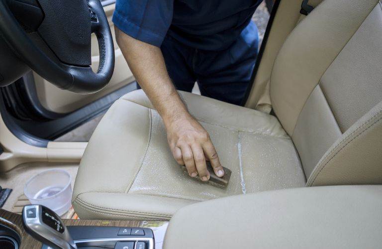 Mercedes Leather Seat Repair