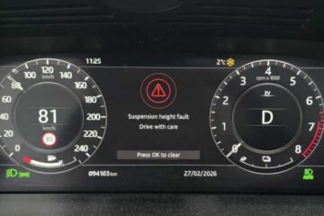 Range Rover Suspension Fault: Causes, Symptoms & Repair Costs