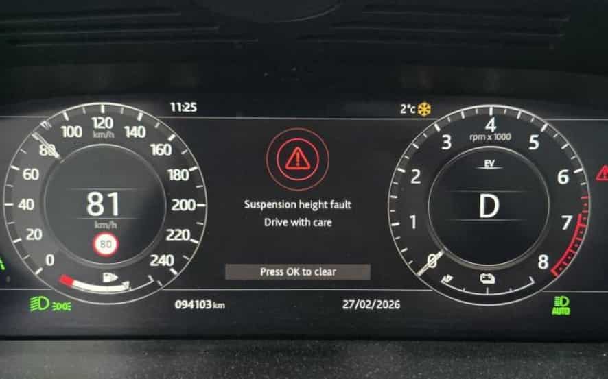 Range Rover Suspension Fault