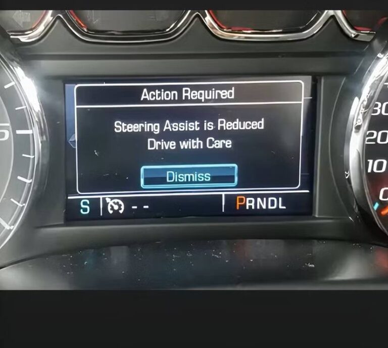 Steering Assist Is Reduced Drive With Care