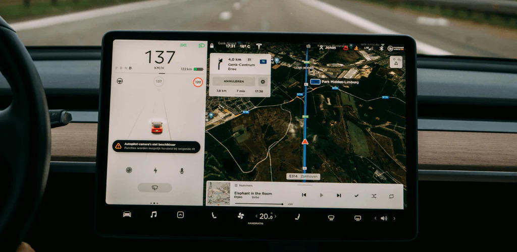 Tesla Map Not Working
