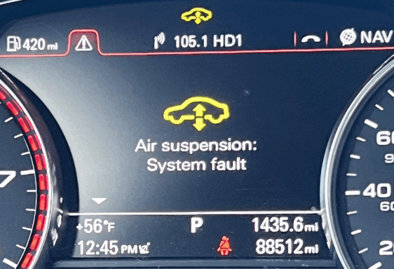 Air Suspension Not Airing Up