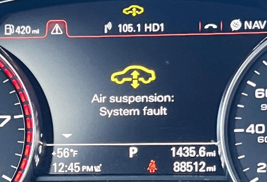 Air Suspension Not Airing Up