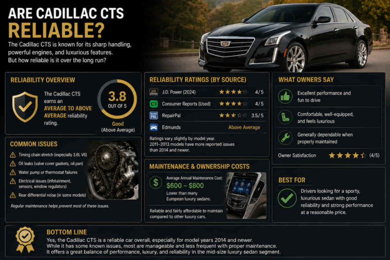 Are Cadillac CTS Reliable