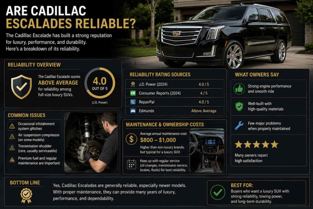 Are Cadillac Escalades Reliable