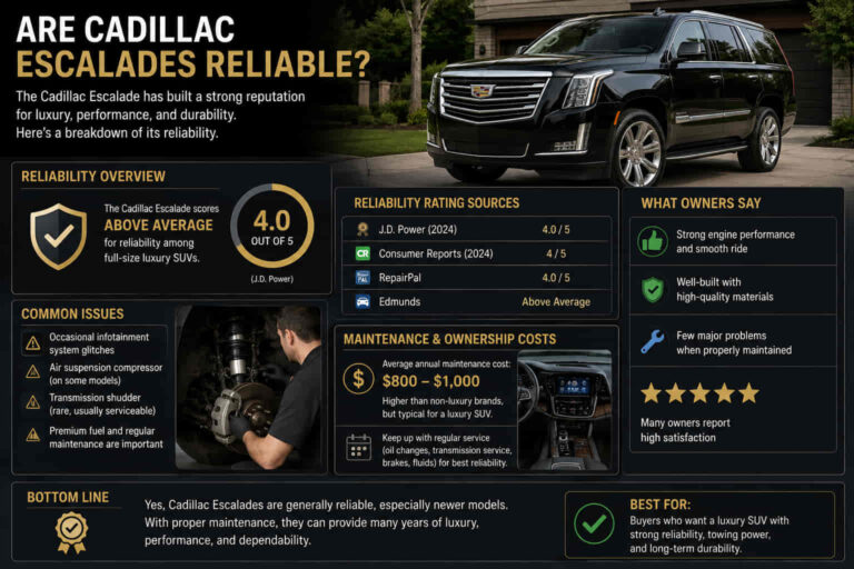 Are Cadillac Escalades Reliable