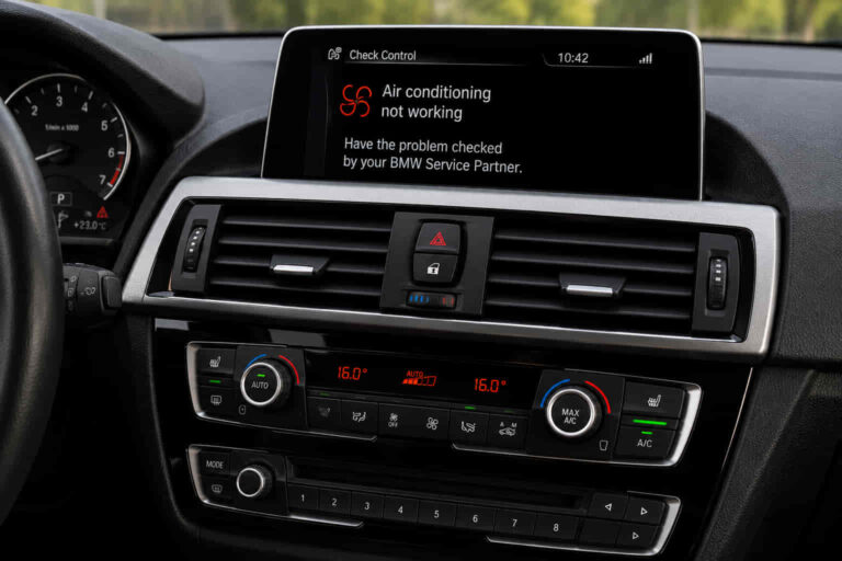 BMW 1 Series Air Conditioning Not Working