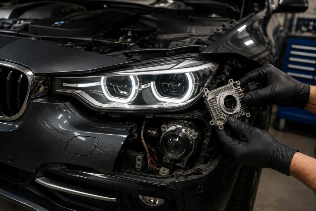 BMW Adaptive Headlight Repair