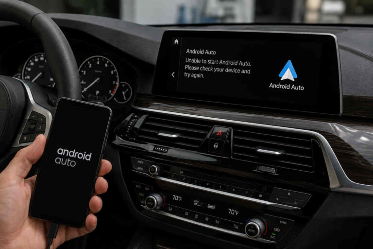 BMW Android Auto Not Working