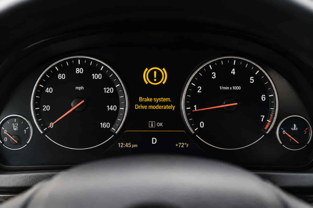 BMW Brake System Drive Moderately