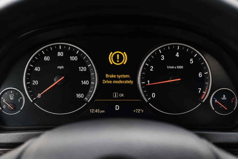 BMW Brake System Drive Moderately