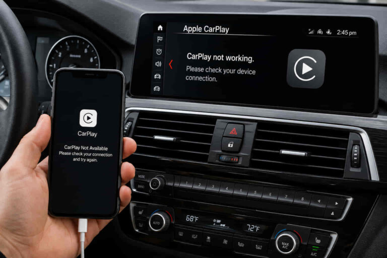 BMW CarPlay Not Working