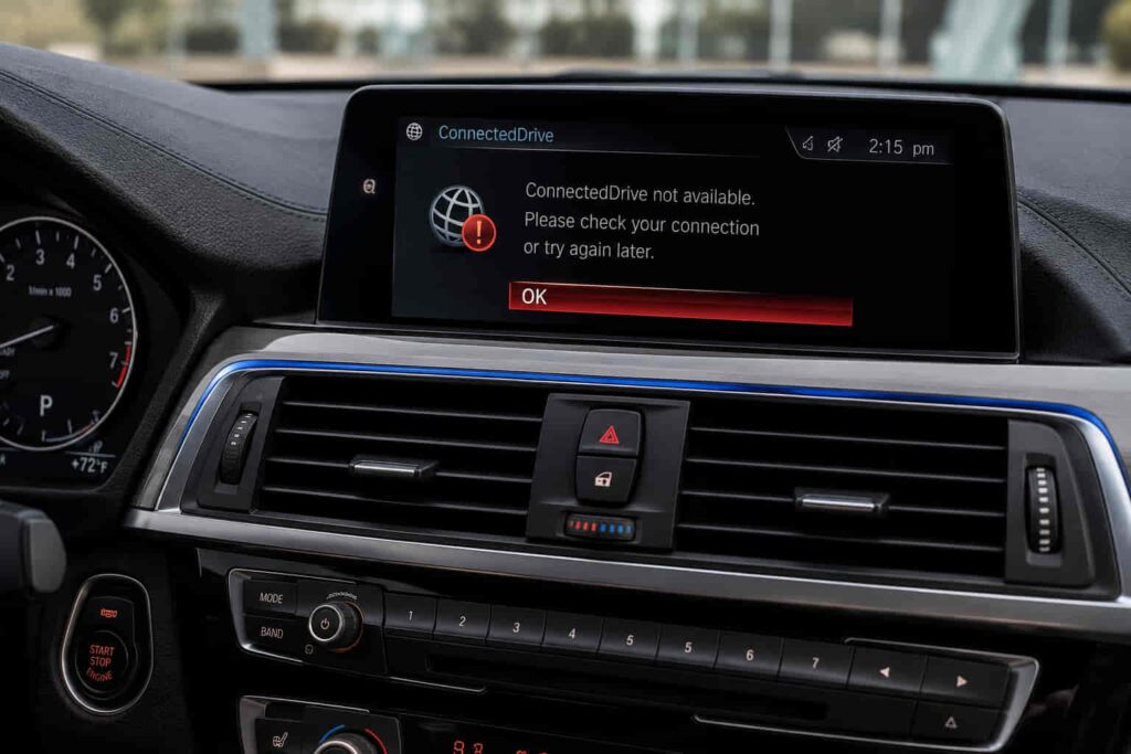 BMW ConnectedDrive Not Working